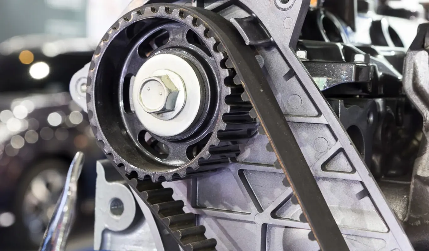 Professional timing belt and chain replacement components at API Auto Repair in Elkridge, MD